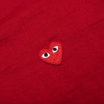 Red Emblem S/S Polo Neck - Red