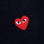 Red Emblem S/S V Neck Sweater - Navy