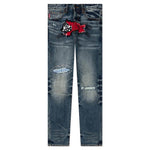 Reduce Reuse Repair Jean - Blueberry Haze