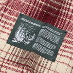 Cargo Pocket Flannel Shirt - Red
