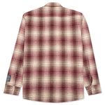 Cargo Pocket Flannel Shirt - Red