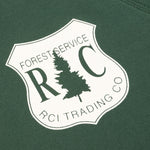 Forest Collegiate Hooded Sweatshirt - Forest Green