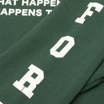 Forest Collegiate Hooded Sweatshirt - Forest Green