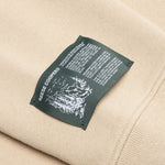 Patches Embroidered Crewneck Sweatshirt - Khaki