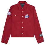 Patches Nylon Coaches Jacket - Red