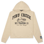 Piru Creek Hooded Sweatshirt - Khaki