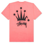 Regal Crown Pigment Dyed Tee - Coral