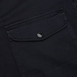 Regular Fit Overshirt - Navy Blue