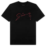 Chandelier and Snake Print T-Shirt - Black