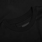 College T-Shirt - Black