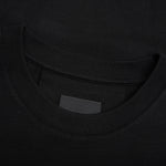 Chandelier and Snake Print Long Sleeve T-Shirt - Black