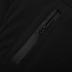 Stretch Nylon Sideline Jacket - Black