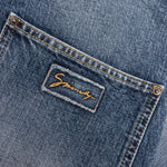 Relaxed Fit Denim Pants - Light Blue