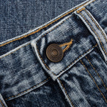Relaxed Fit Denim Pants - Light Blue