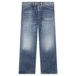 Relaxed Fit Denim Pants - Light Blue