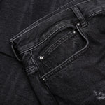 Released Hem Straight Jean - Vintage Black