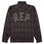 Rep Flannel Shirt - Coffee