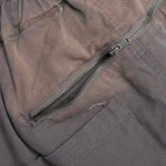 Repaired Butt Zip Pant - Grey