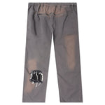 Repaired Butt Zip Pant - Grey