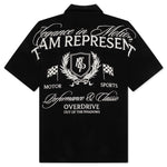 Crest Shirt - Jet Black