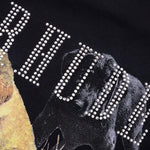 Rhinestone Hunting Dog Tee - Vintage Black