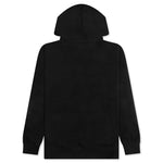 Rhinestone Impact Hoodie - Black
