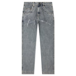 Rhinestone Wide Leg Pant - Indigo