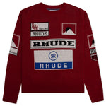 Ayrton Crewneck - Creme/Black/Blue