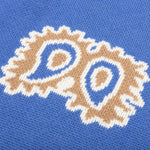 Bandana Knit Crewneck - Light Blue