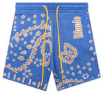 Bandana Knit Short - Light Blue