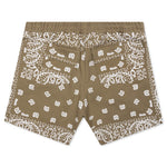 Bandana Shorts - Khaki