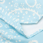Bandana Swim Trunks - Sky/Creme