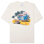 Rhude Beach-Side Tee - Vintage White