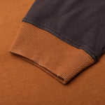 Black Hills L/S Raglan Sweatshirt - Camel/Black