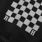 Classic Checker Hoodie - Black