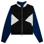 Color Blocked Track Jacket - Black/Slate
