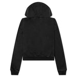 Cropped Desert Valley Hoodie - Black
