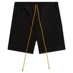 Embroidered Twill Logo Short - Black