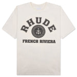 Rhude French Riviera Tee - Vintage White