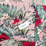 Hawaiian Logo Rayon Shirt - Mauve/Multi