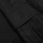 Linen Cargo - Black