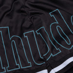 Rhude Logo Basketball Swim Shorts - Black/White