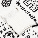 Lounge Sweater - White/Black