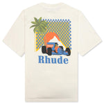 Moonlight Tropics Tee - Vintage White