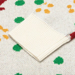 Multi Color Bandana Crew - Creme/Multi