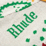 Multi Color Bandana Short - Creme/Multi