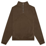 Quarter Zip - Brown