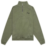 Quarter Zip - Olive