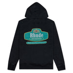 Racing Crest Hoodie - Vintage Black