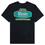 Racing Crest Tee - Vintage Black